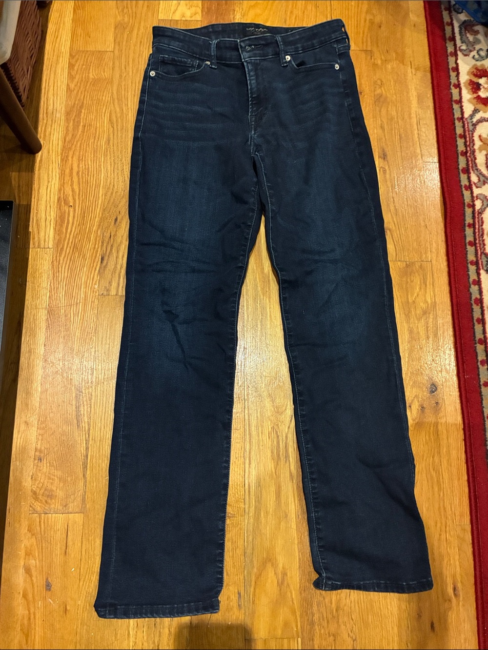 Lucky Brand Mid rise Straight Leg Jeans